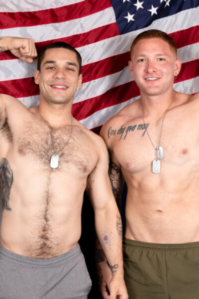 Andrew Miller & Jeremiah Cruze Enjoy Army Cock | Daily Dudes @ Dude Dump
