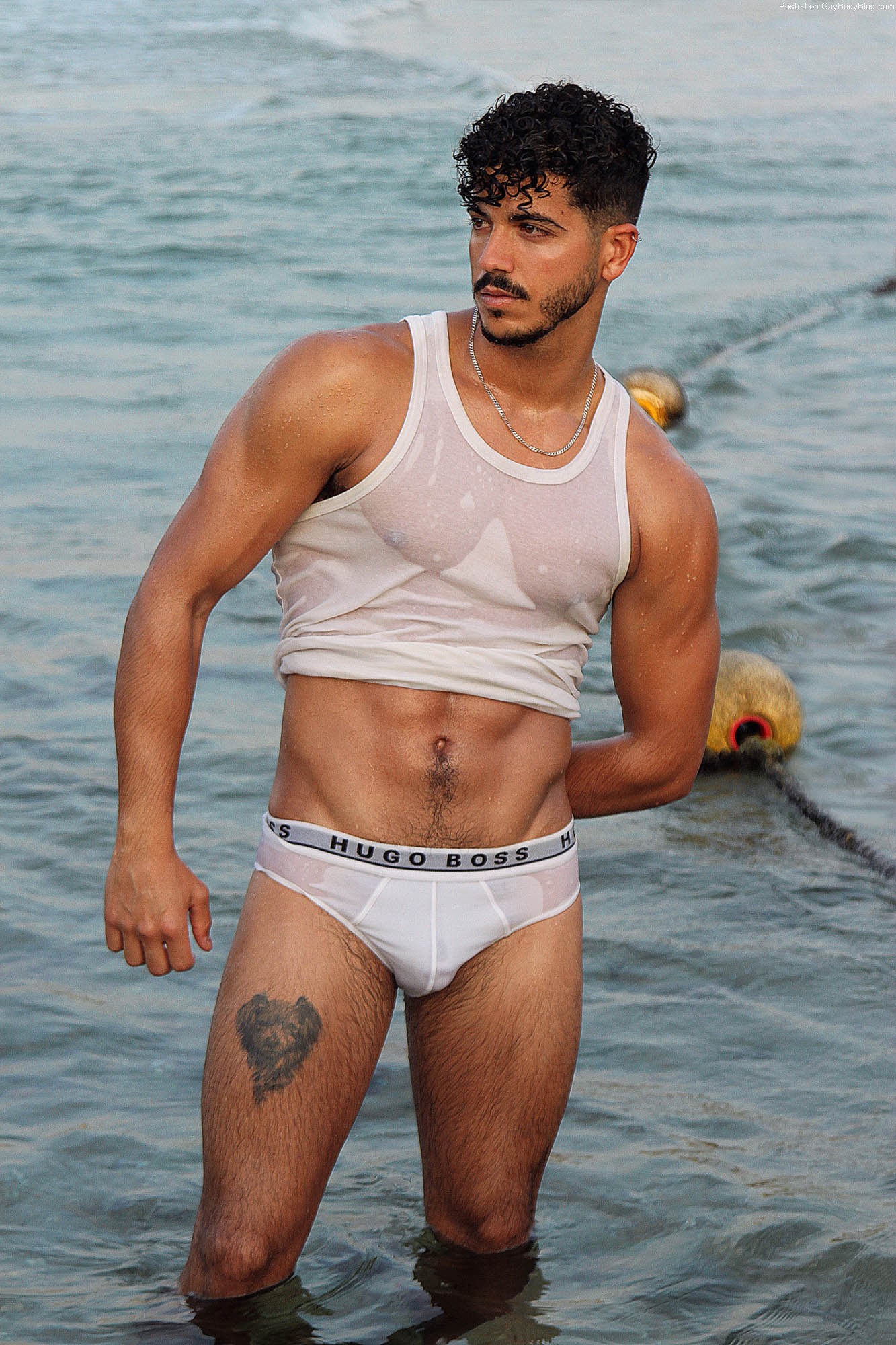 Ayal Mazaki Looks Good In His Underwear! | Daily Dudes @ Dude Dump