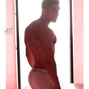 Beefcake — Taylor D. in hot pink | Daily Dudes @ Dude Dump
