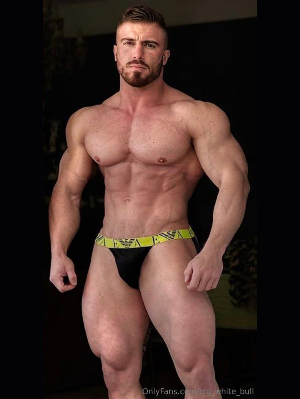 Bodybuilder Big White Bull is a Promoter of Love! | Daily Dudes @ Dude Dump