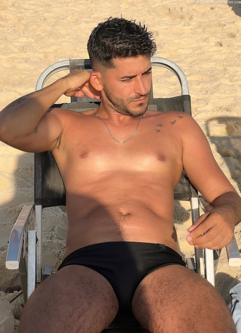 Brazilian Beach Boy Luiz Dias Cortes! | Daily Dudes @ Dude Dump