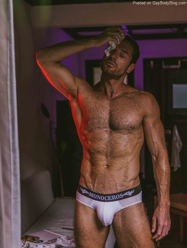 Cleaning Up With Hairy Daddy Kirill Strunnikov | Daily Dudes @ Dude Dump