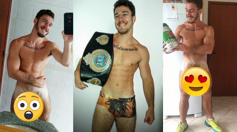 Famous boxer strips and jerks off on video | Daily Dudes @ Dude Dump