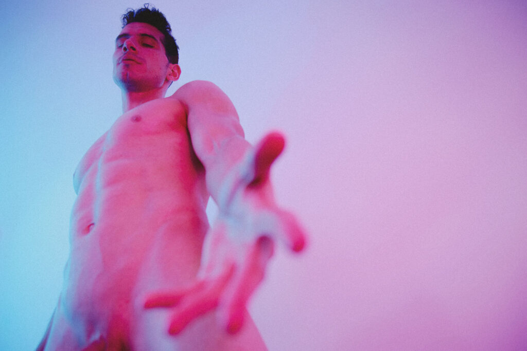 Getting Glittery With Briant Pinto Naked | Daily Dudes @ Dude Dump