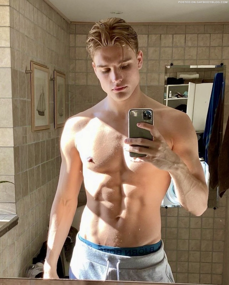 Gorgeous Danish Jock Model Oscar Wadsager | Daily Dudes @ Dude Dump