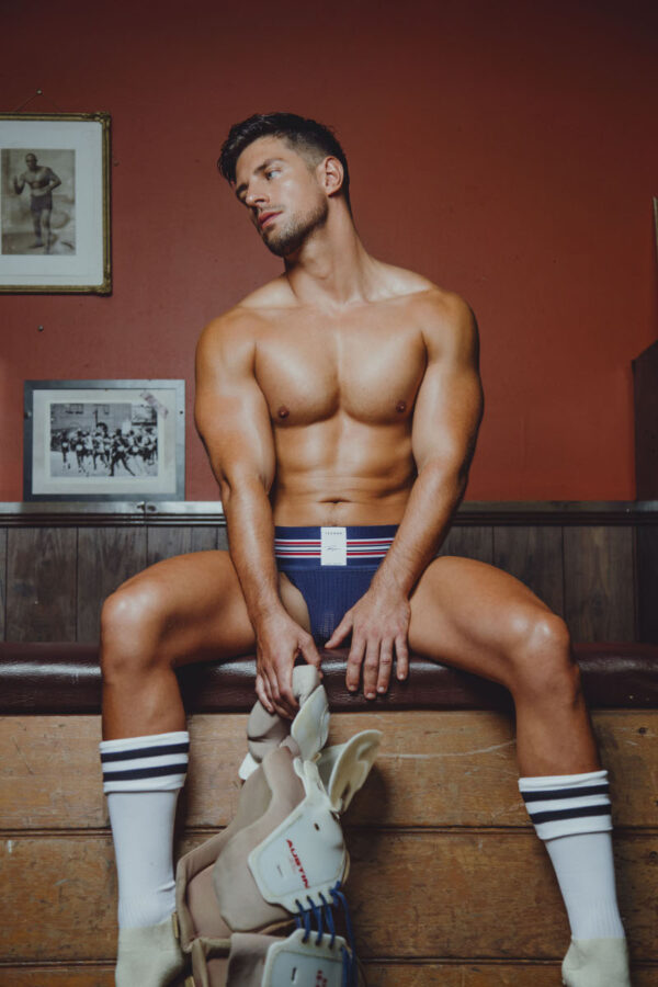 Gorgeous Model Ryan Greasley Shows His Jock Butt | Daily Dudes @ Dude Dump