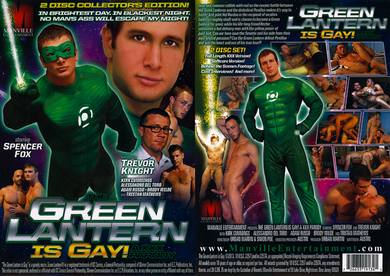 Green Lantern Is Gay: A XXX Parody – Is it Better? | Daily Dudes @ Dude Dump