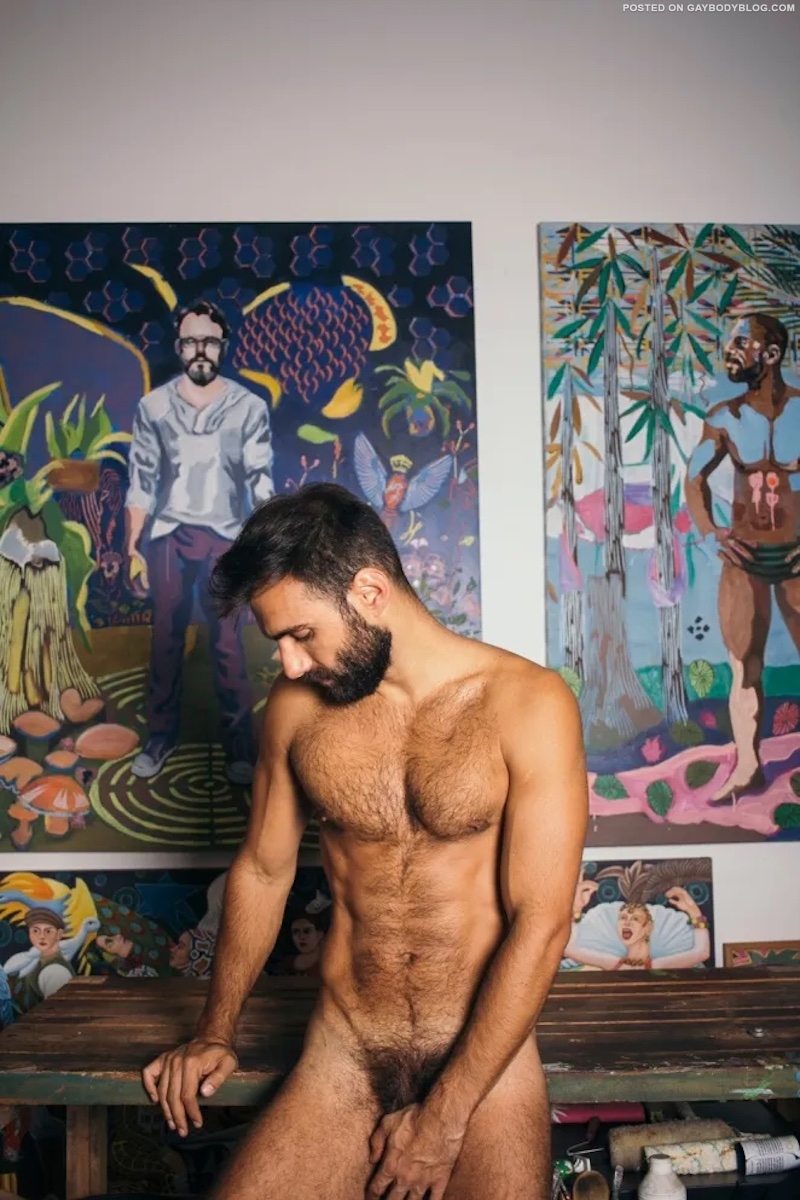Hairy Man Douglas Tonello Teases Us All | Daily Dudes @ Dude Dump