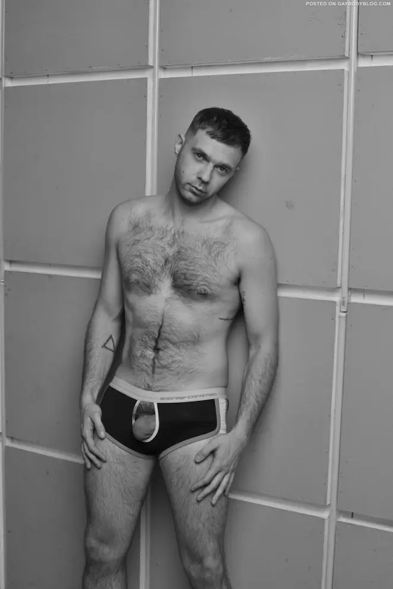 Hairy Uncut Cock Play With Aleksei Dem! | Daily Dudes @ Dude Dump