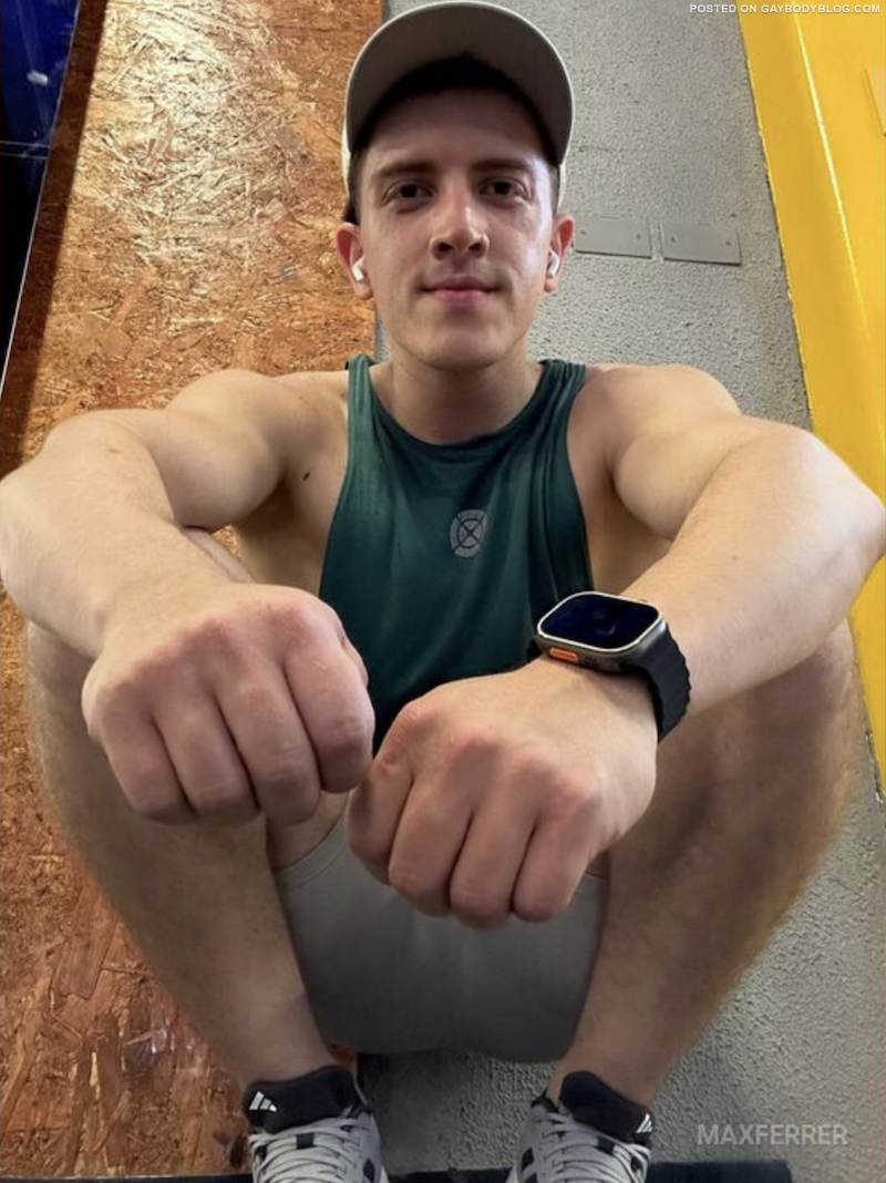 Handsome Cam Jock Max Ferrer Is Very Sexy | Daily Dudes @ Dude Dump