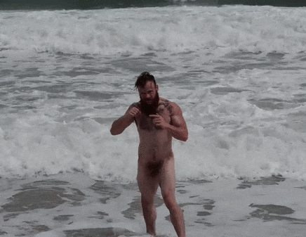 He cums in his red beard! | Daily Dudes @ Dude Dump
