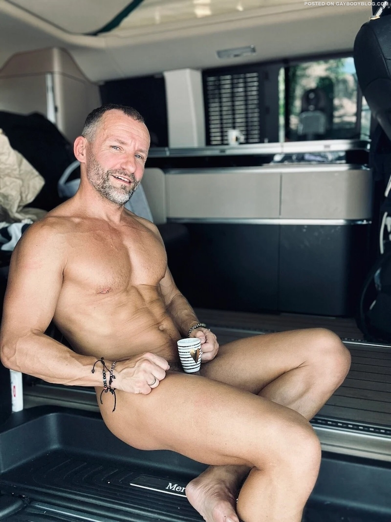 Hung German Daddy René Is Back! | Daily Dudes @ Dude Dump