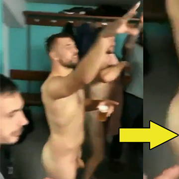 Hunky rugger captured naked on video | Daily Dudes @ Dude Dump