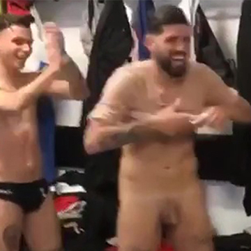 Italian footballer appears naked | Daily Dudes @ Dude Dump