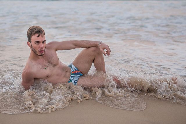 Kleber Ries Poses In Swimwear In Pernambuco | Daily Dudes @ Dude Dump