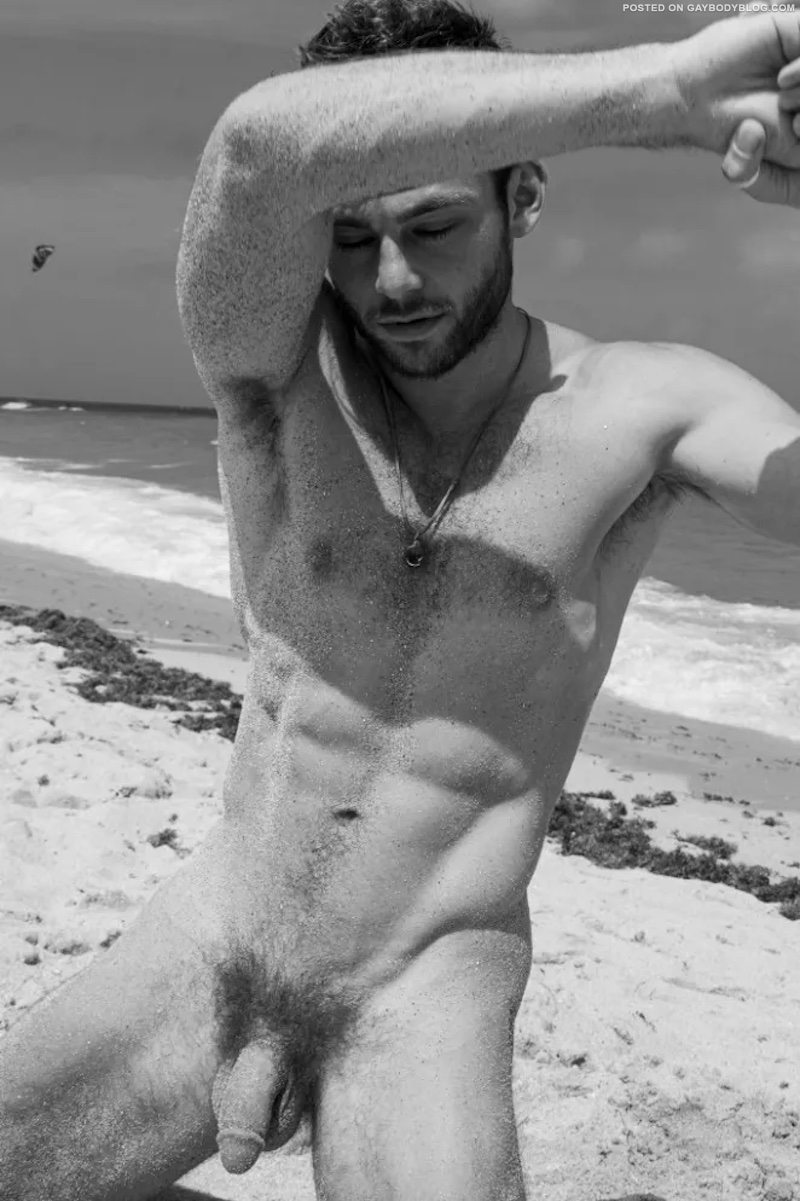 Max Adonis Nude At The Beach! | Daily Dudes @ Dude Dump
