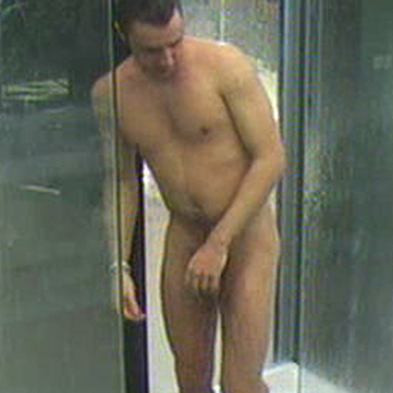 Nicolas in the Big Brother shower | Daily Dudes @ Dude Dump