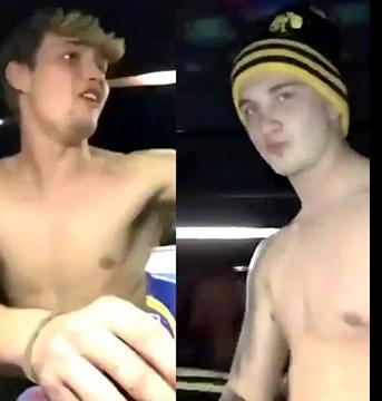 Rugby lads with hairy dicks naked on the bus | Daily Dudes @ Dude Dump