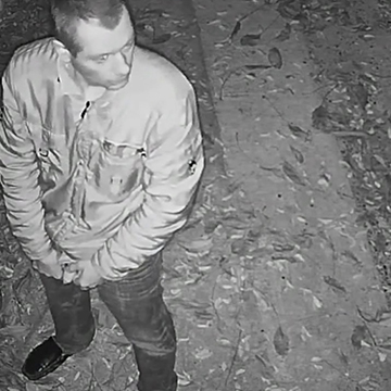 Russian guy caught peeing by surveillance cam | Daily Dudes @ Dude Dump