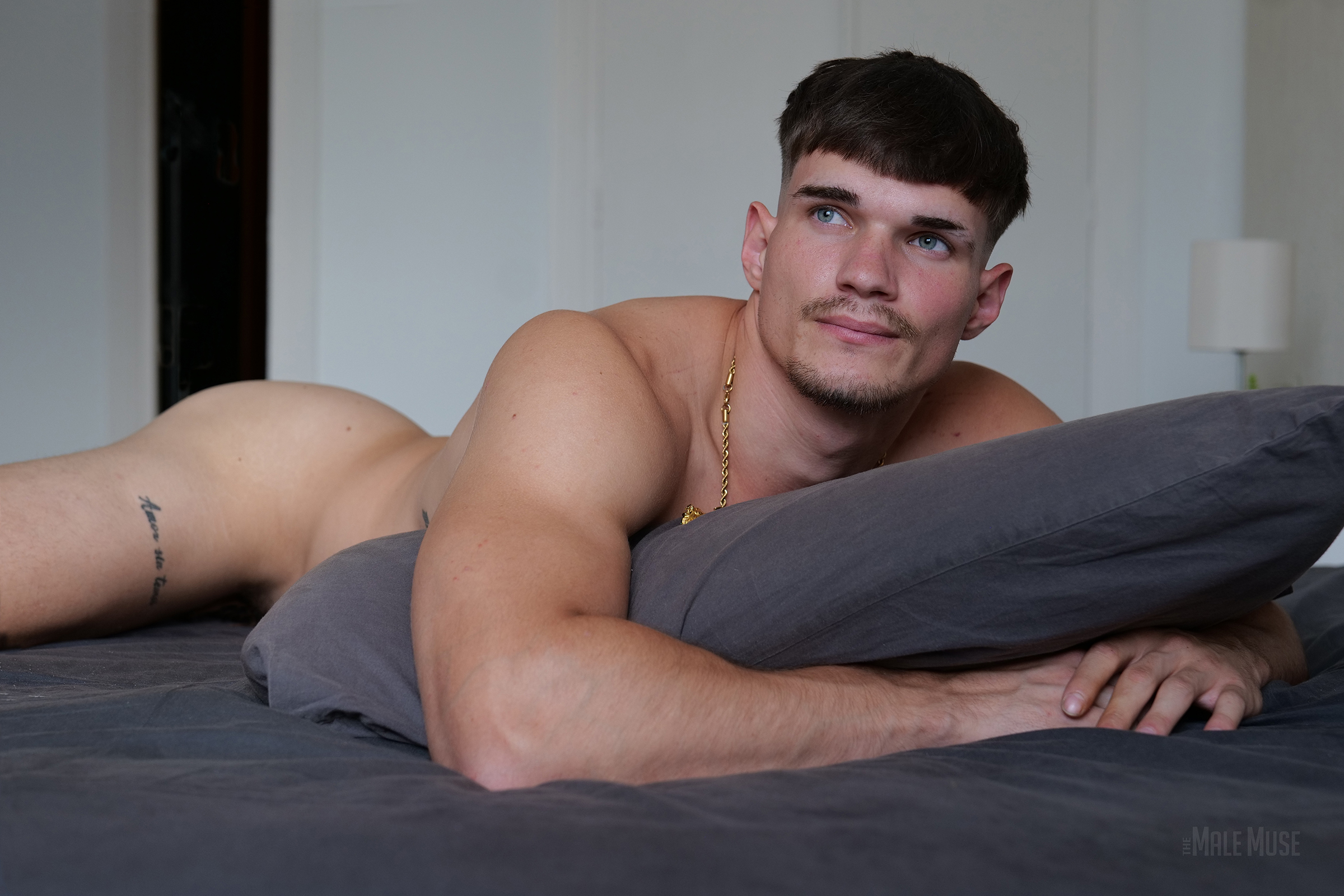 Sexy Straight Muscle Boy’s First Nude Shoot | Daily Dudes @ Dude Dump