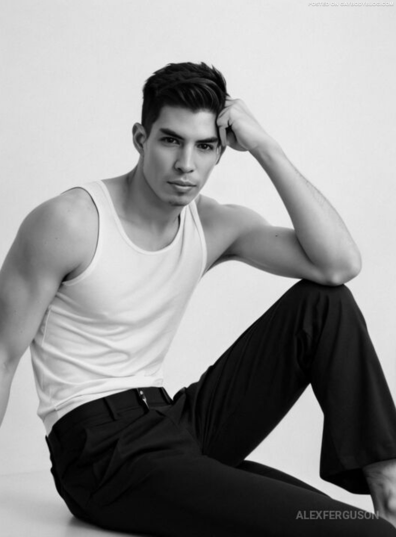 Sporty Cam Guy Alex Ferguson Shows Off | Daily Dudes @ Dude Dump