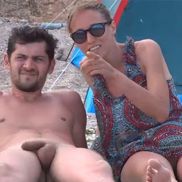 Straight nudist man caught sunbathing | Daily Dudes @ Dude Dump