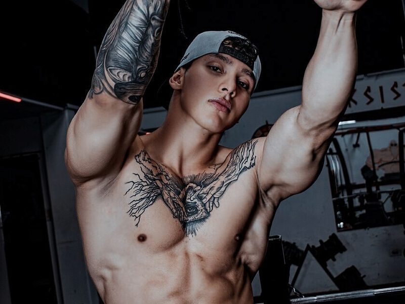 Tatted Up Fitness Muscle Model Adamm Turner | Daily Dudes @ Dude Dump