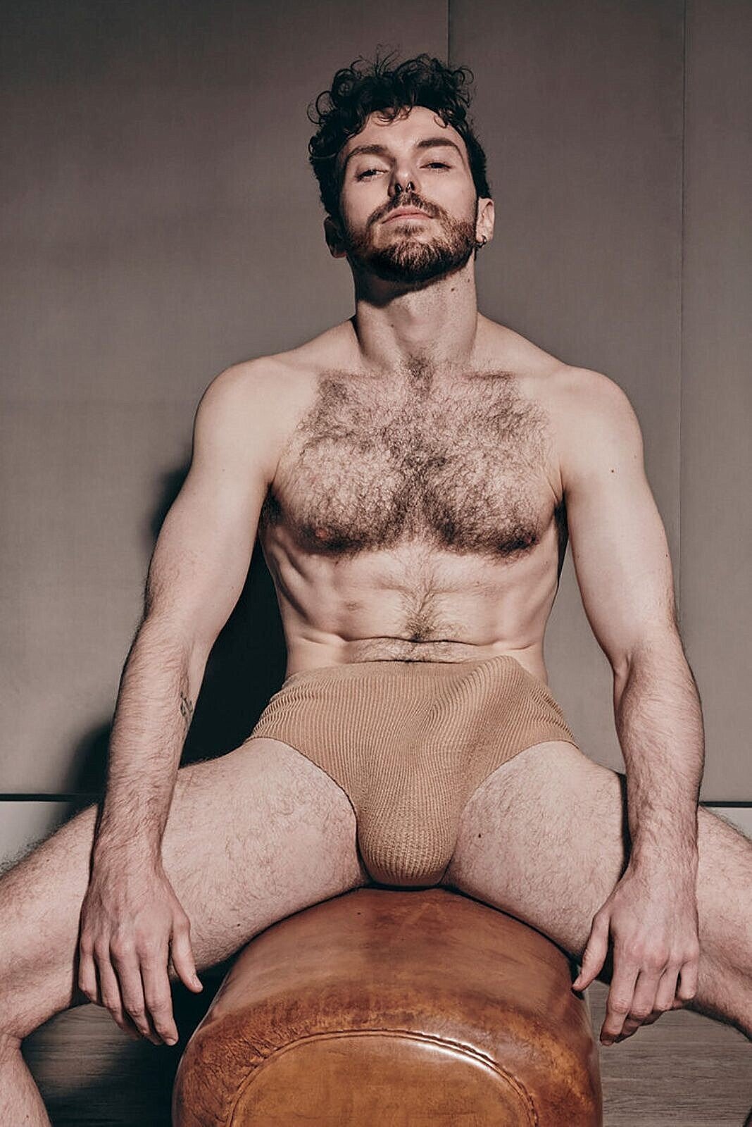 The Big Balls Bulge Of Hairy William John Banks | Daily Dudes @ Dude Dump