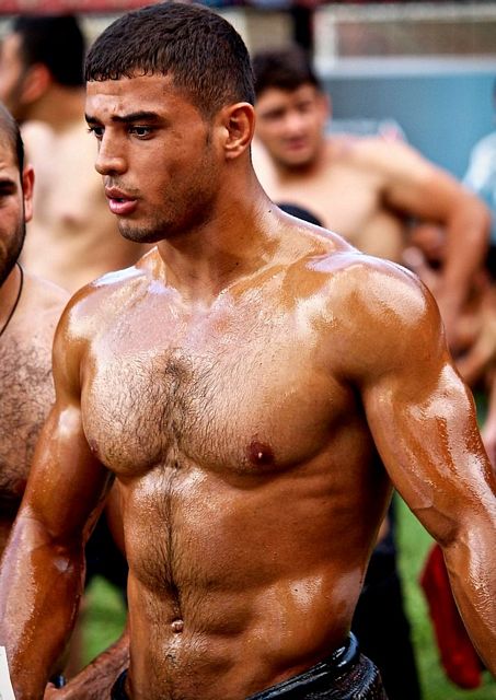 Turkish Oil Wrestling – the gay sport! | Daily Dudes @ Dude Dump