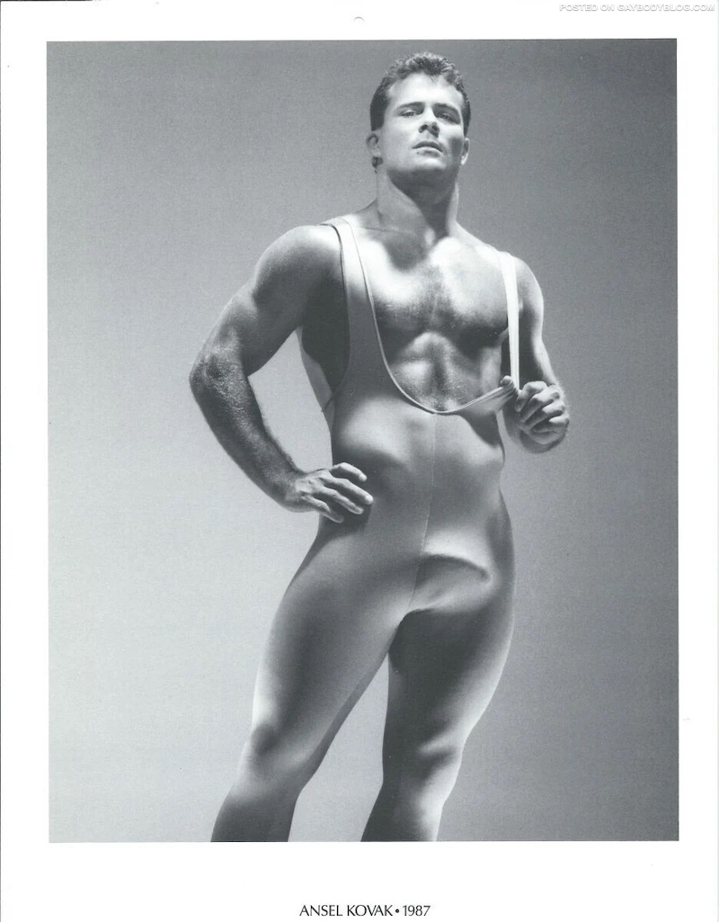 Vintage Muscle Man Ansel Kovak | Daily Dudes @ Dude Dump