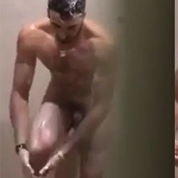 Watch him soaping his dick in the shower | Daily Dudes @ Dude Dump