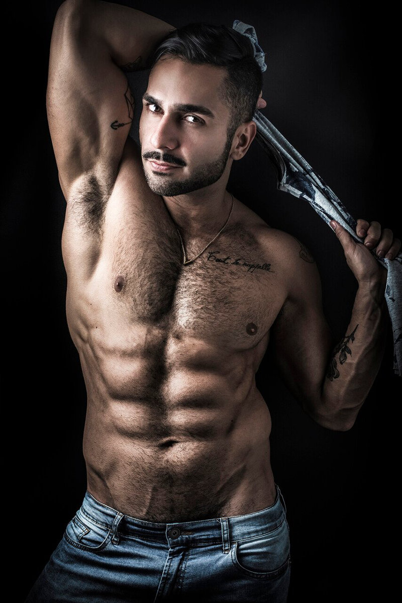 Where Has Hairy Muscle Model Thales Sabino Been? | Daily Dudes @ Dude Dump