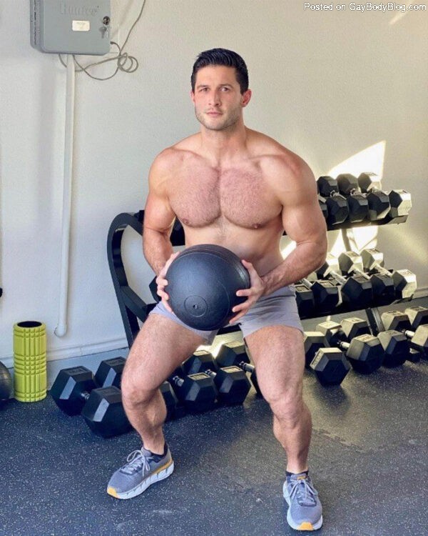 Would You Look At The Pecs On Roberto Portales! | Daily Dudes @ Dude Dump